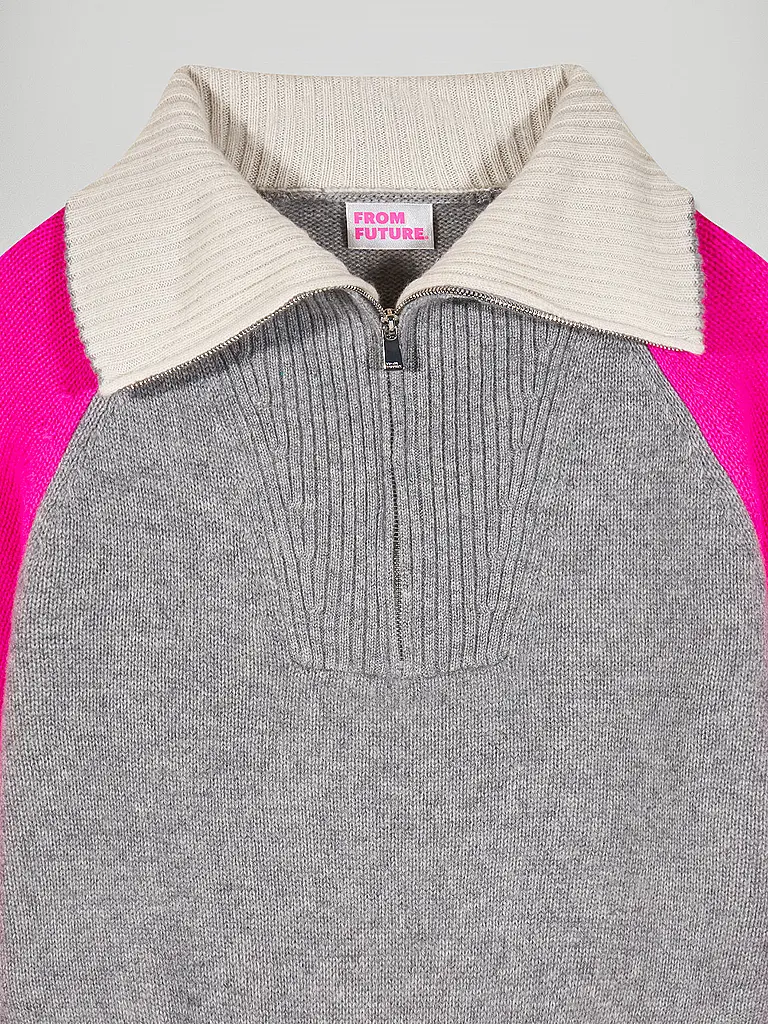 FROM FUTURE | Kaschmirpullover | Grau