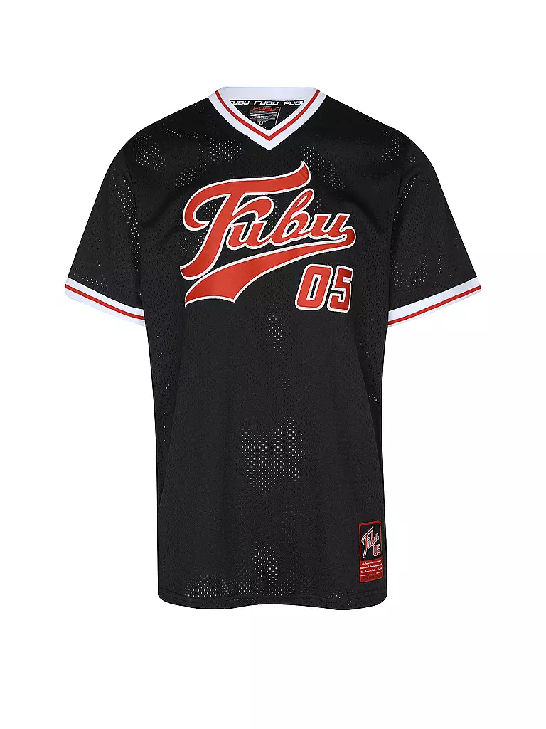 FUBU | T-Shirt VARSITY | schwarz