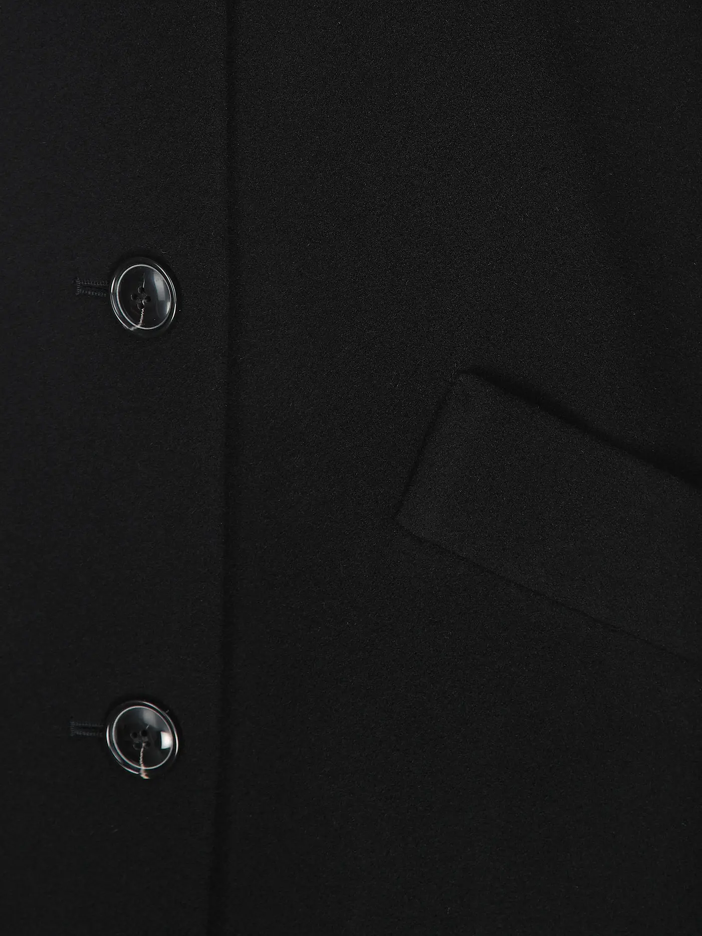 FUCHS & SCHMITT | Wollmantel  | schwarz