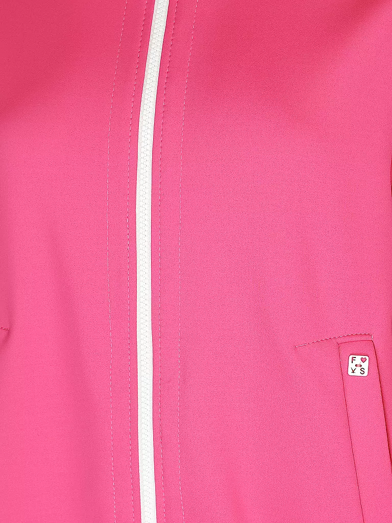 FUCHS & SCHMITT | Kapuzensweatjacke | pink