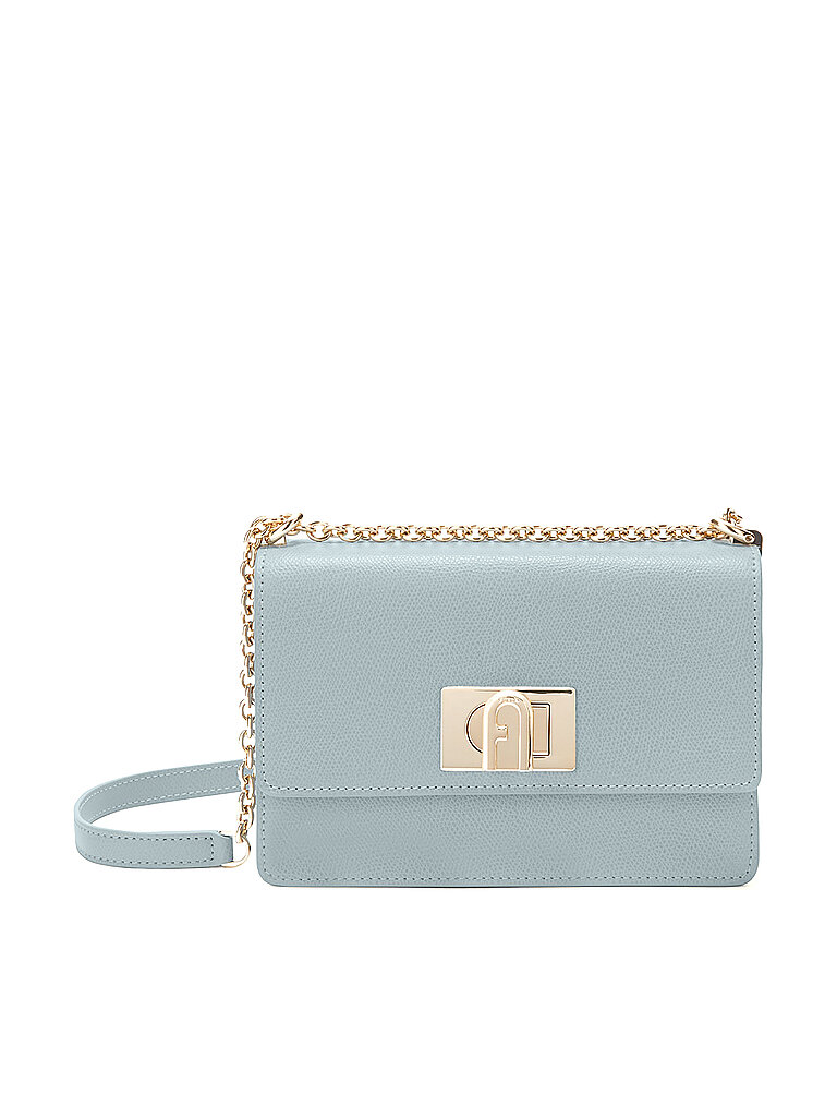 Furla Ledertasche - Mini Bag 1927 Hellblau
