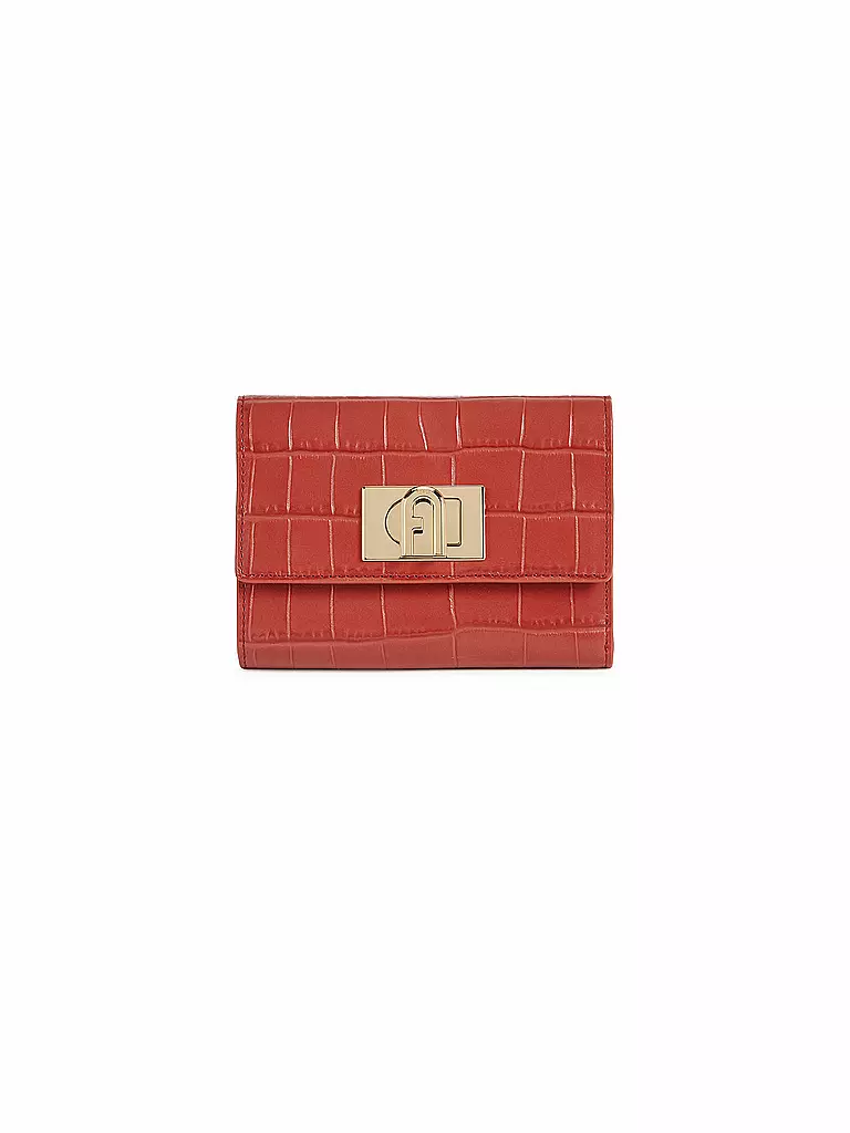 FURLA | Ledergeldbörse 1927 Compact Wallet  M | rot