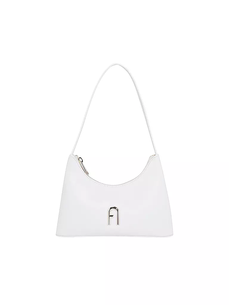 FURLA | Ledertasche - Baguette Bag DIAMANTE  | creme