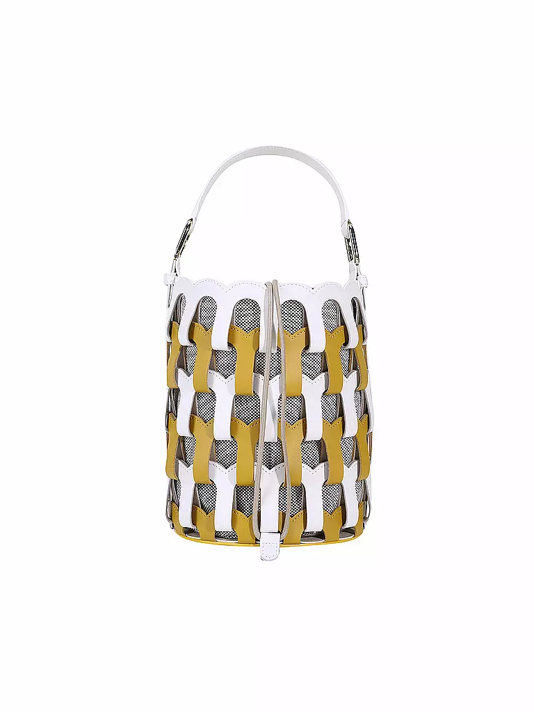 FURLA | Ledertasche - Bucket Bag Lipari  S | gelb