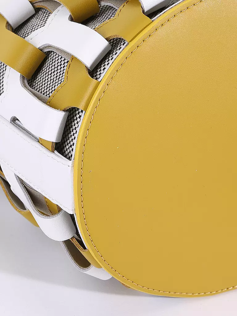 FURLA | Ledertasche - Bucket Bag Lipari  S | gelb