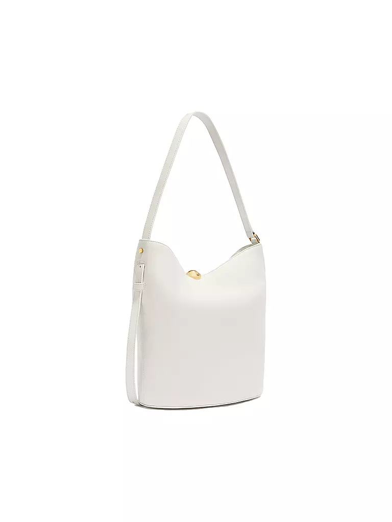 FURLA | Ledertasche - Bucket Bag SFERA  | weiss