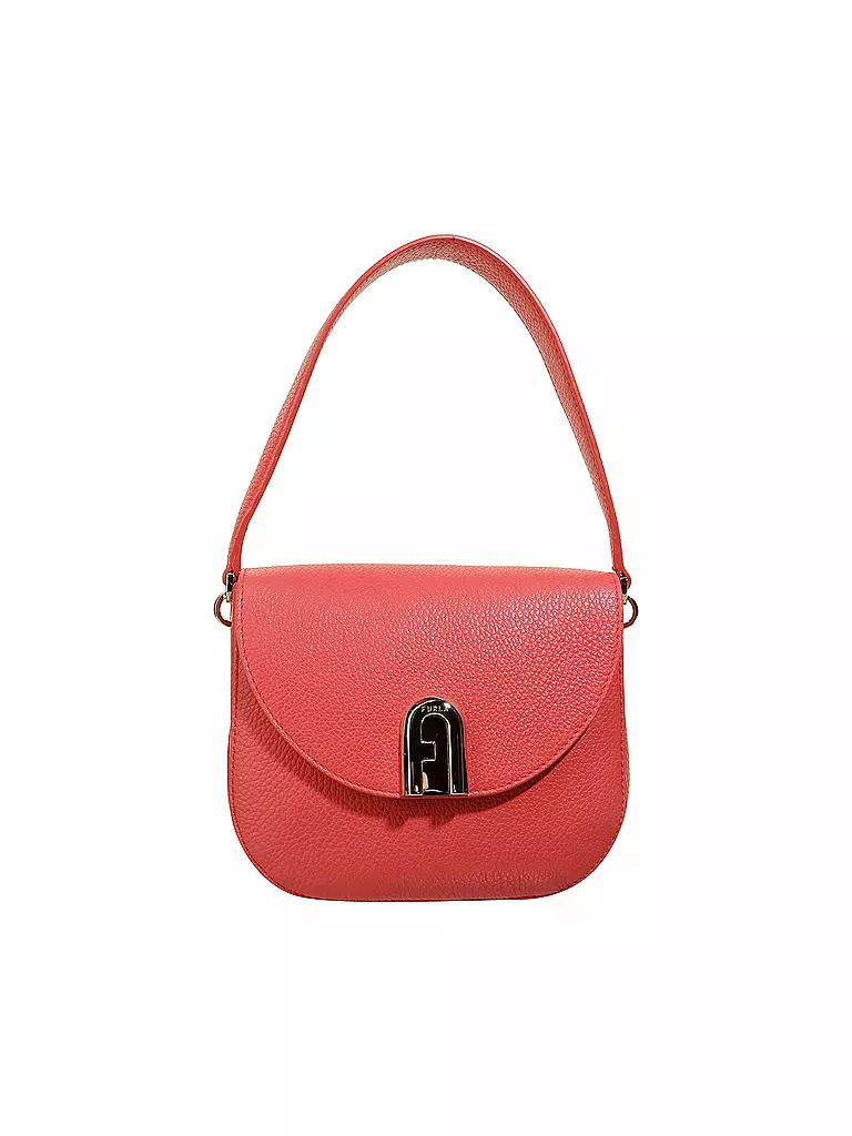 FURLA | Ledertasche - Crossbody "Sleek" | rot