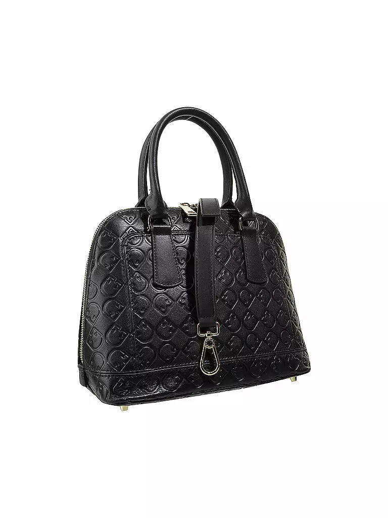 FURLA | Ledertasche - Henkeltasche "Fantastica" S | schwarz