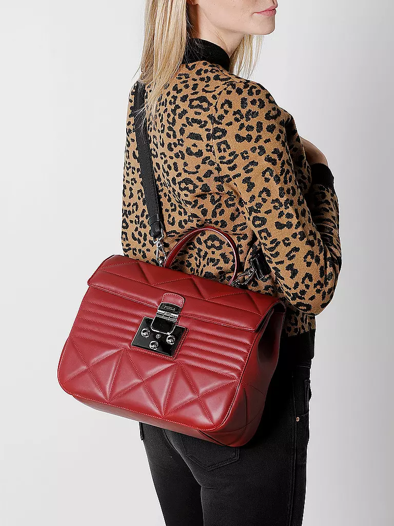 FURLA | Ledertasche - Henkeltasche "Fortuna M" | 