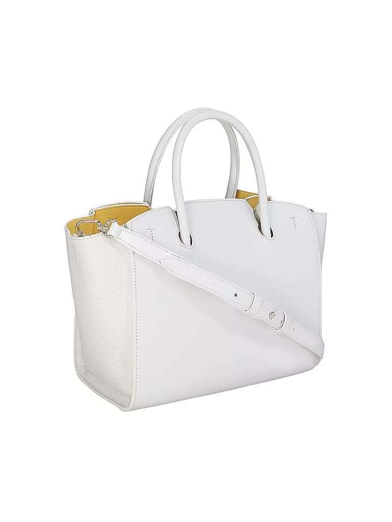 FURLA | Ledertasche - Henkeltasche GENESI Medium | creme