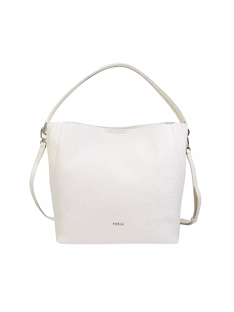 FURLA | Ledertasche - Hobo Bag Grace | creme