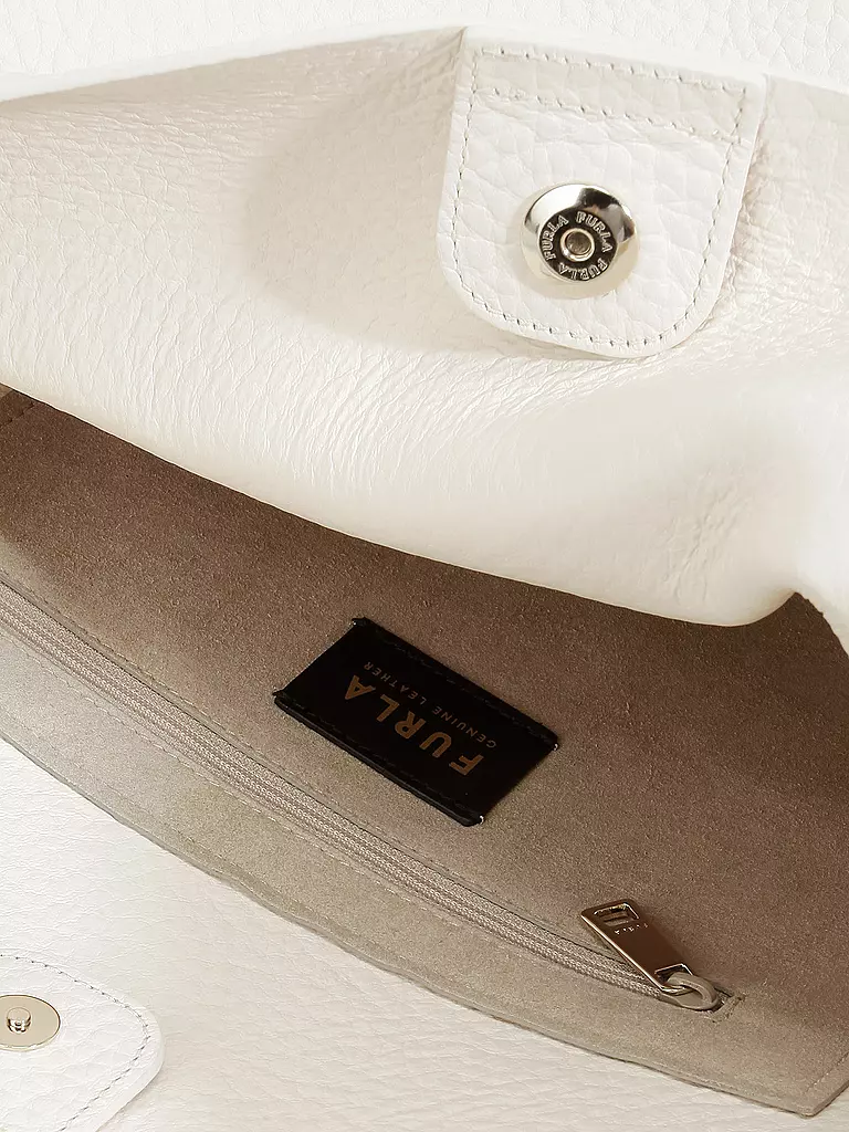 FURLA | Ledertasche - Hobo Bag Grace | creme