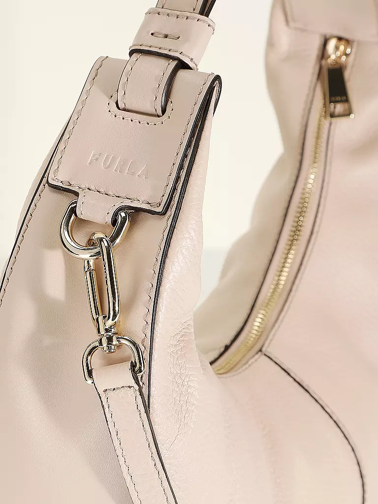 FURLA | Ledertasche - Hobo Bag MIASTELLA | beige