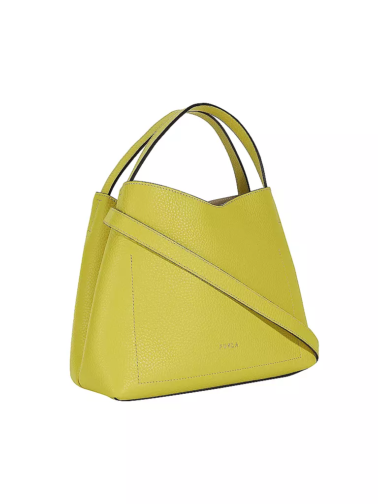 FURLA | Ledertasche - Hobo Bag PRIMULA Small | gelb