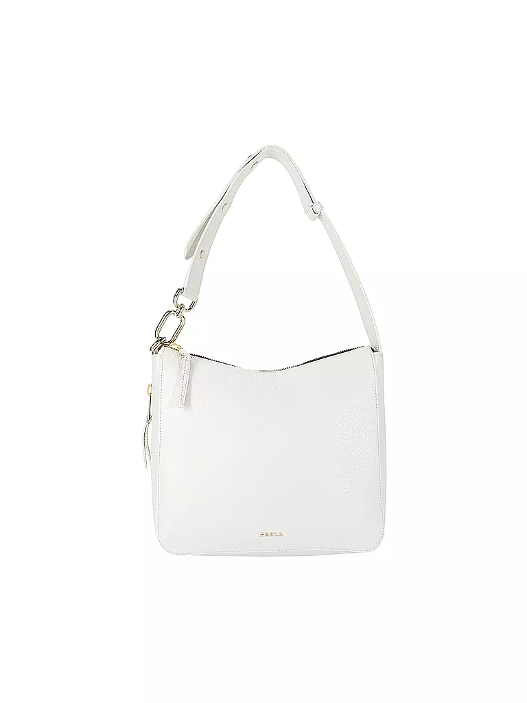 FURLA | Ledertasche - Hobo Bag SKYE Medium | creme