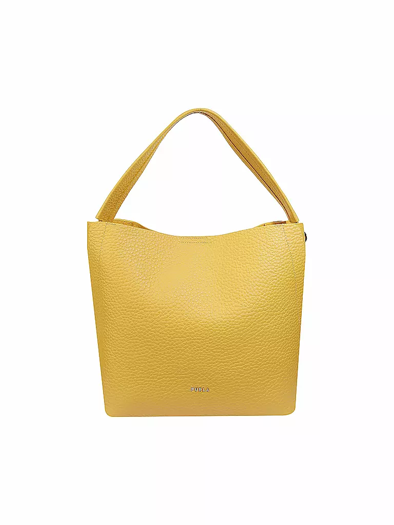 FURLA | Ledertasche - Hobo Grace M | gelb