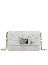 FURLA | Ledertasche - Mini Bag 1927  | silber