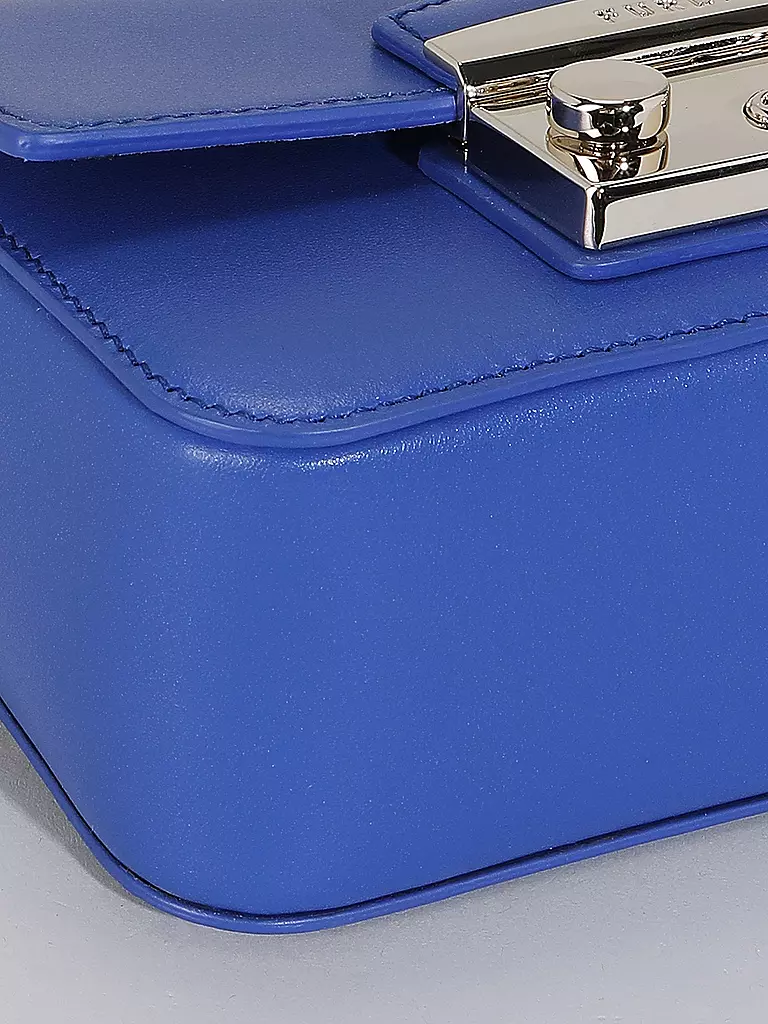 FURLA | Ledertasche - Mini Bag METROPOLIS | blau