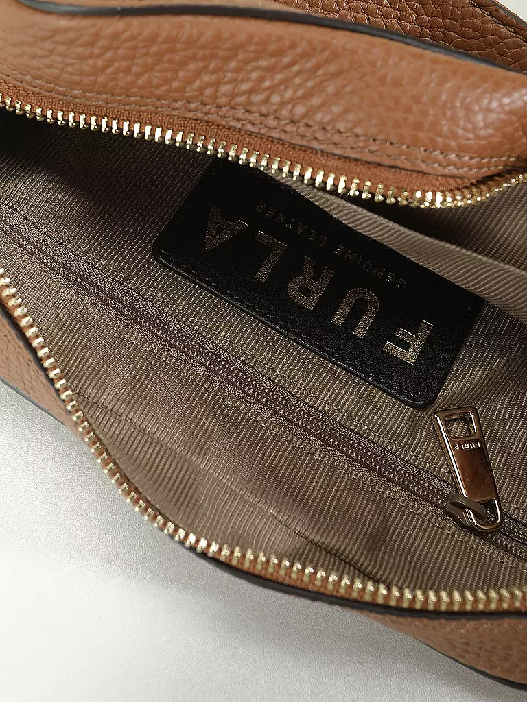 FURLA | Ledertasche - Mini Bag Primula  | braun