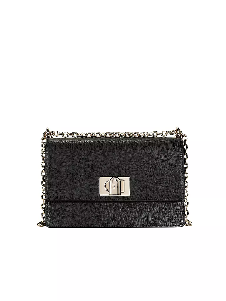 FURLA | Ledertasche - Mini Crossbody 1927 | schwarz