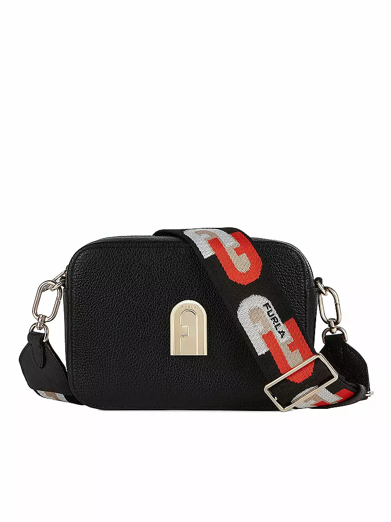 FURLA | Ledertasche - Minibag "Sleek" | schwarz