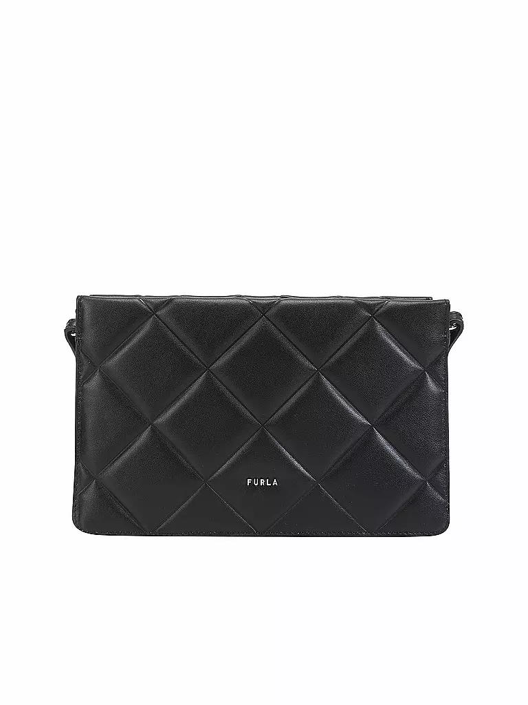 FURLA | Ledertasche - Minibag Babylon | schwarz