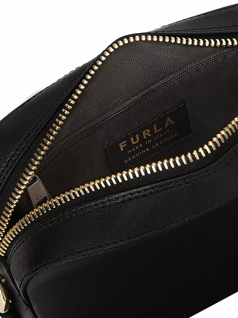 FURLA | Ledertasche - Minibag Block | schwarz