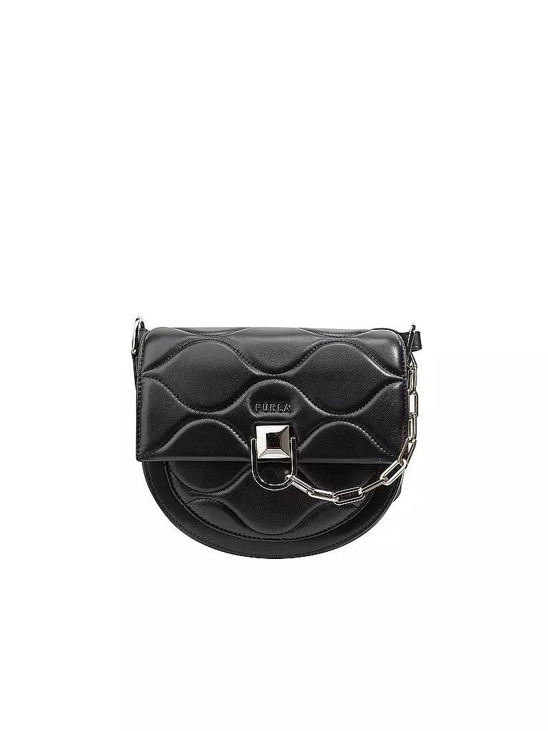 FURLA | Ledertasche - Minibag Miss Mimi Mini | schwarz