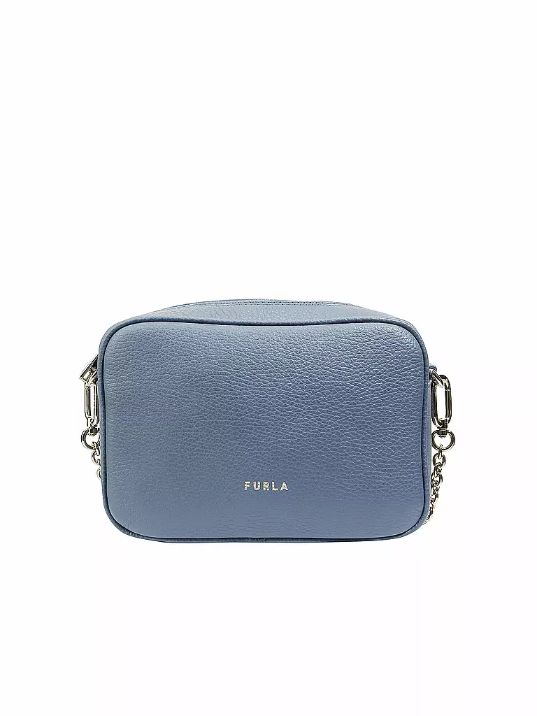FURLA | Ledertasche - Minibag Real | blau