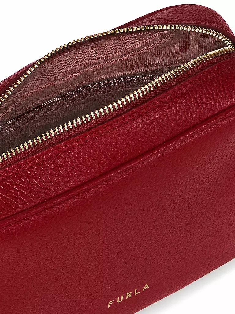 FURLA | Ledertasche - Minibag Real | rot