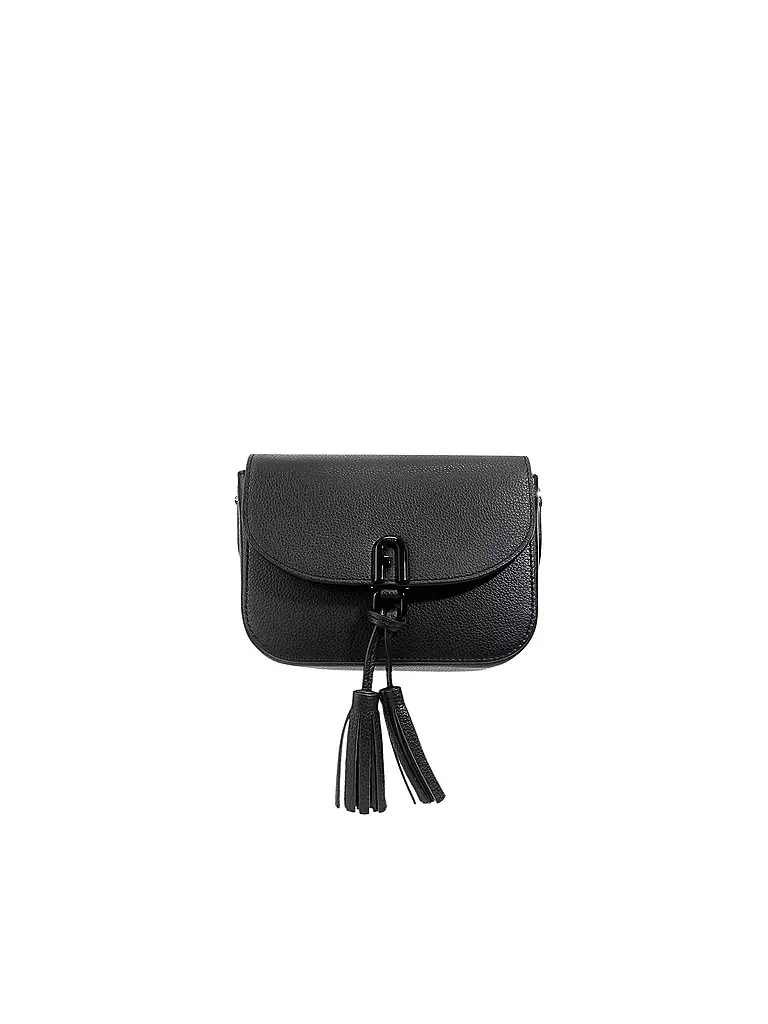 FURLA | Ledertasche - Minibag | schwarz