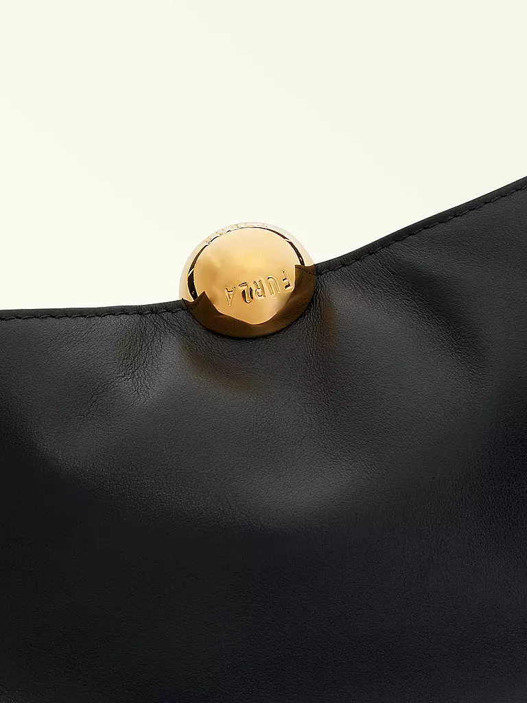 FURLA | Ledertasche - Schultertasche SFERA SOFT Medium | dunkelrot