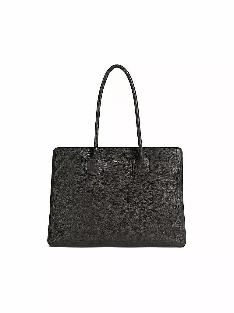 FURLA | Ledertasche - Shopper "Alba" L | grau