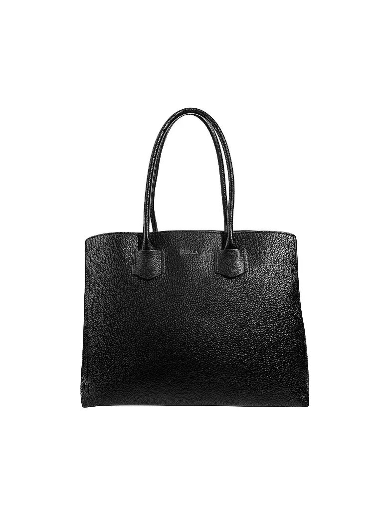 FURLA | Ledertasche - Shopper "Alba" L | schwarz