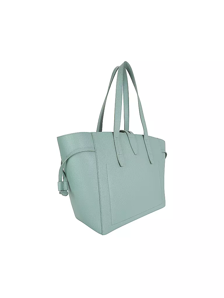 FURLA | Ledertasche - Shopper NET M | grün