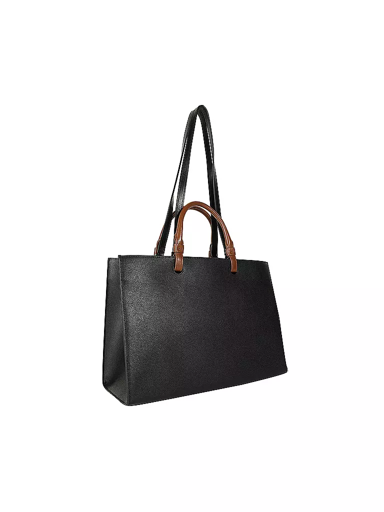 FURLA | Ledertasche - Tote Bag VARSITY | schwarz