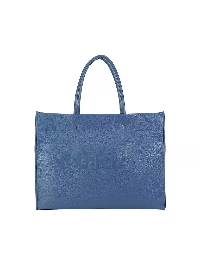 FURLA | Ledertasche - Tote Bag WONDERFURLA Large | blau