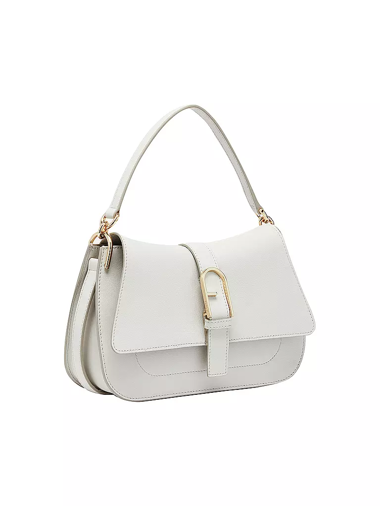 FURLA | Ledertasche - Umhängetasche FLOW Medium | creme