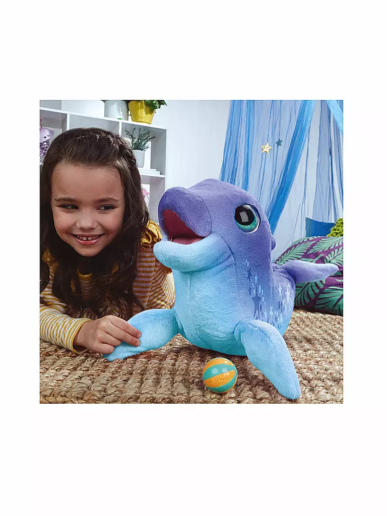 FURREAL FRIENDS | furReal Dimples, mein lustiger Delfin | blau