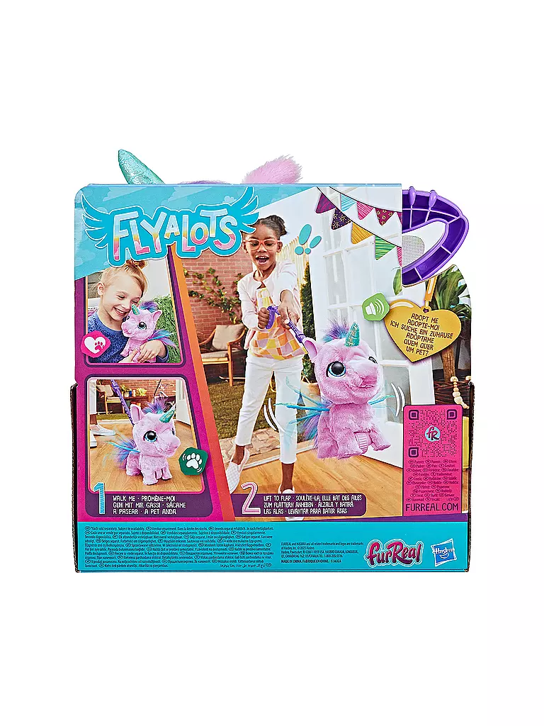 FURREAL FRIENDS | furReal Flyalots Flitter my Unicorn | rosa