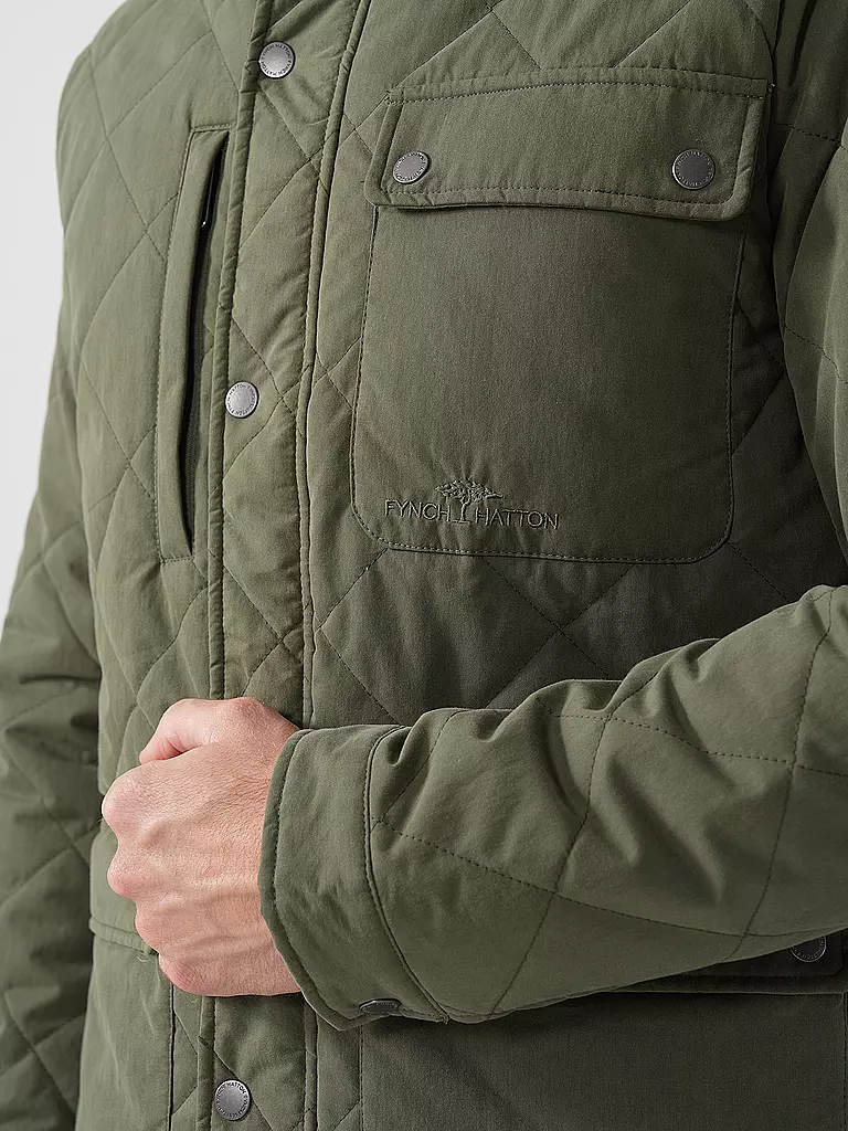 FYNCH HATTON | Fieldjacket | olive