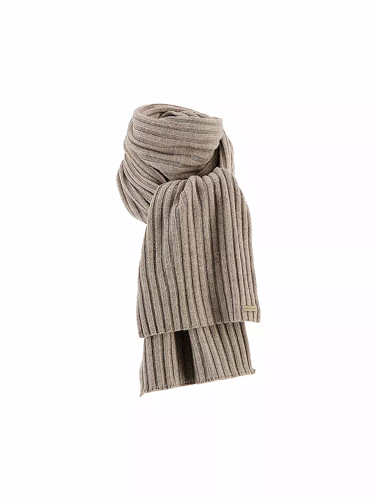 FYNCH HATTON | Geschenkset Mütze und Schal | camel