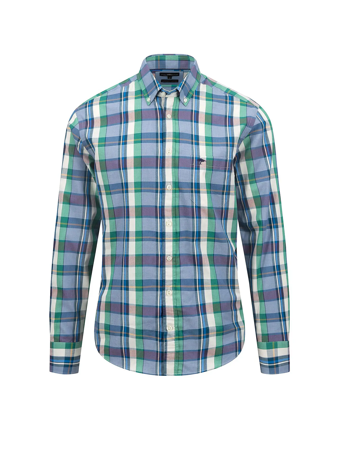 FYNCH HATTON | Hemd Casual Fit | grün