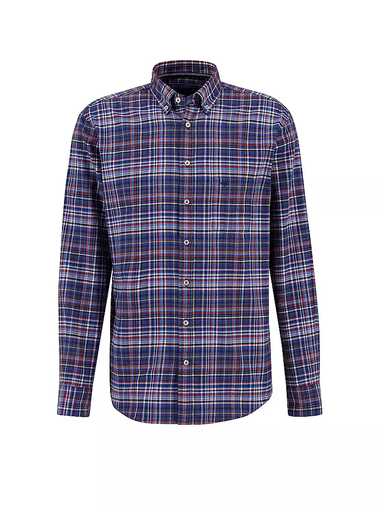 FYNCH HATTON | Hemd Casual Fit | dunkelblau