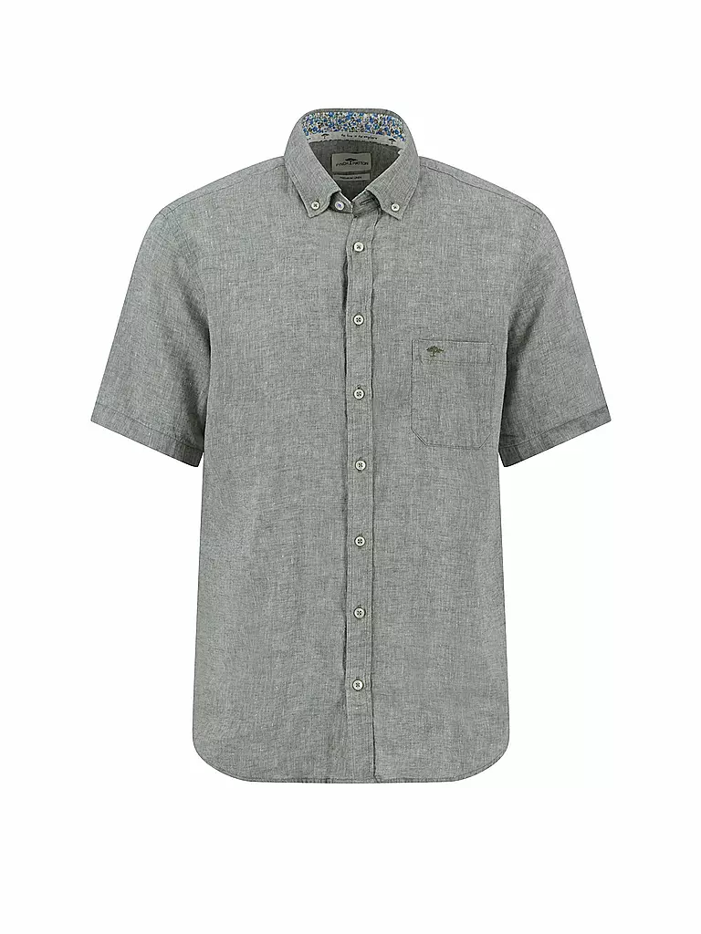 FYNCH HATTON | Hemd Casual Fit | olive