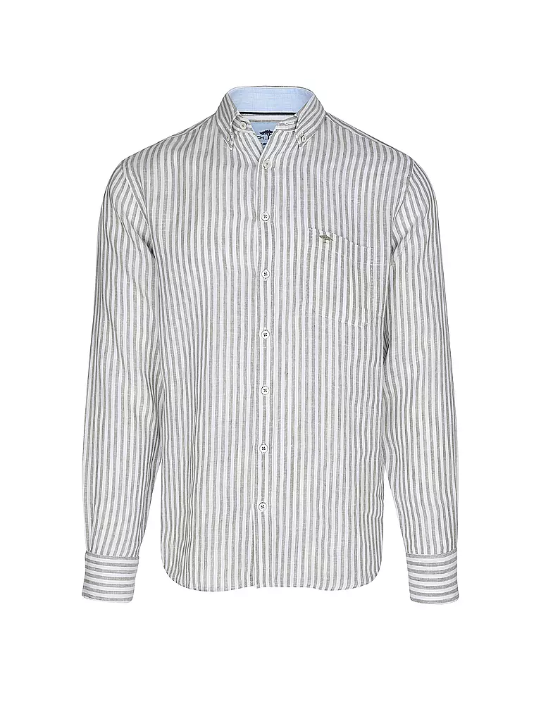 FYNCH HATTON | Hemd Casual Fit | olive