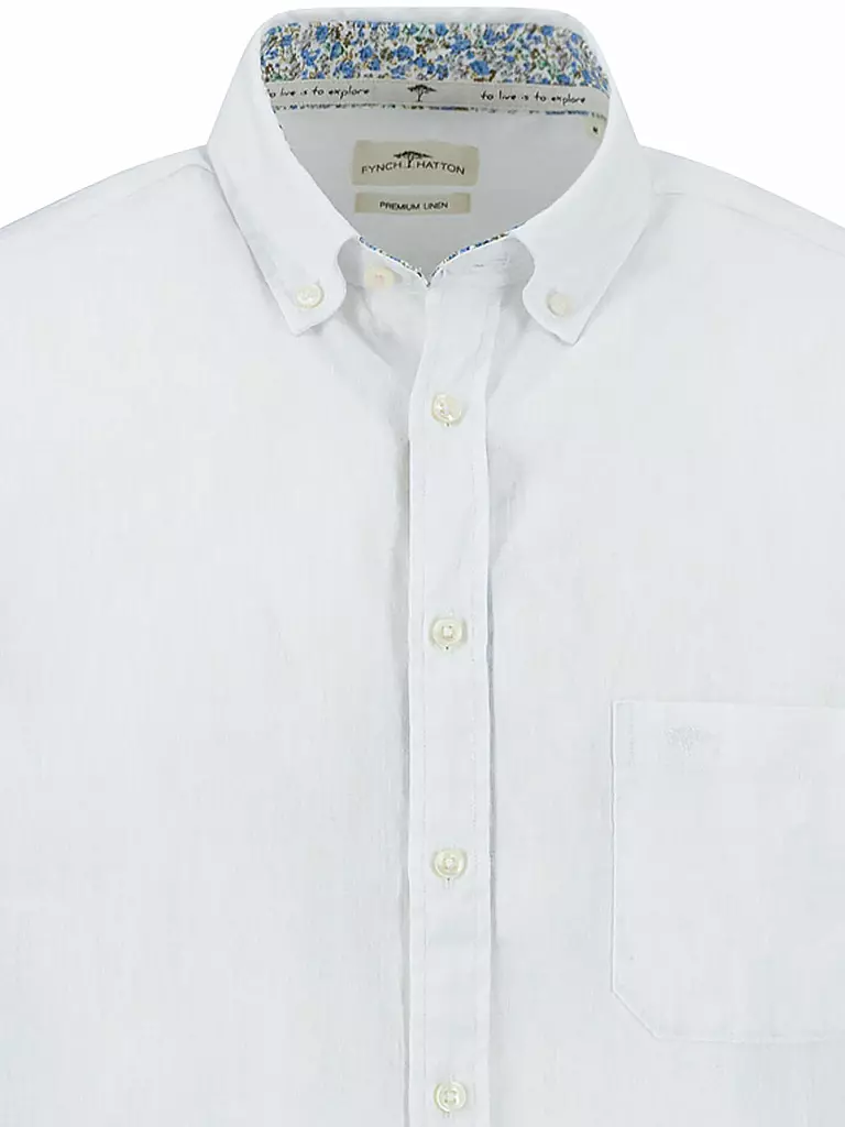 FYNCH HATTON | Hemd Casual Fit | olive