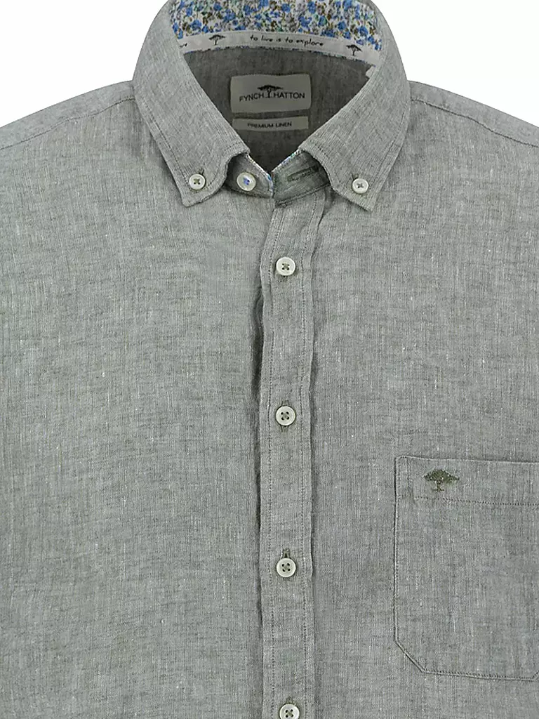 FYNCH HATTON | Hemd Casual Fit | rosa