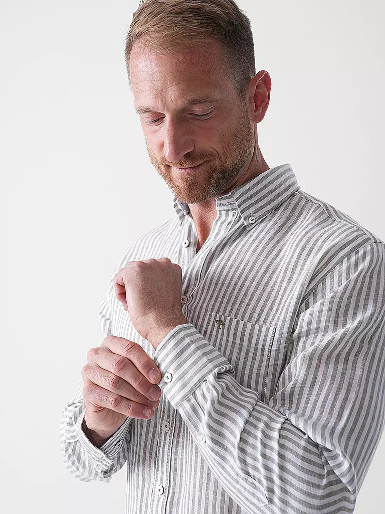 FYNCH HATTON | Hemd Casual Fit | blau