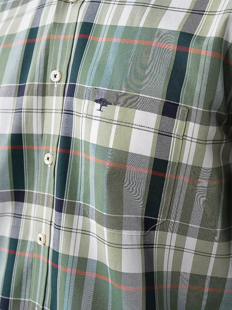 FYNCH HATTON | Hemd Causal Fit | grün